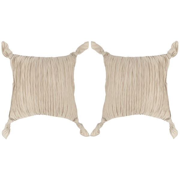 taupe throw pillow