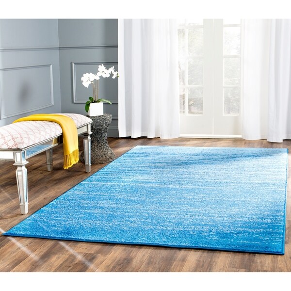 Safavieh Adirondack Vintage Ombre Light Blue/ Dark Blue Rug - 5'1 x 7'6