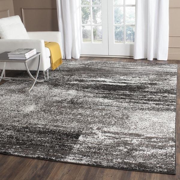 Safavieh Adirondack Silver/ Black Rug (4 x 6)