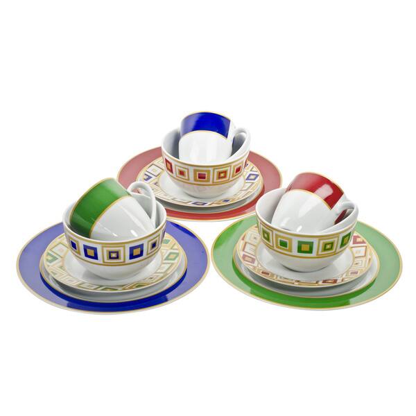 MALACASA Ivy Series Square Dinnerware Set - Bed Bath & Beyond