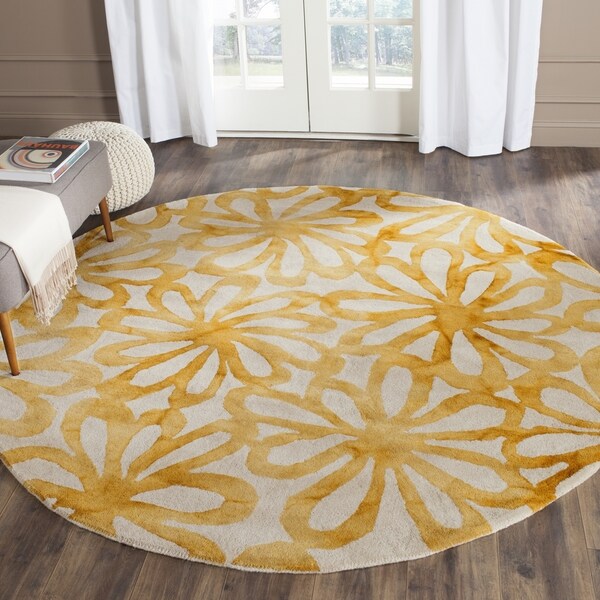 Safavieh Handmade Dip Dye Watercolor Vintage Beige/ Gold ... (600 x 600 Pixel)