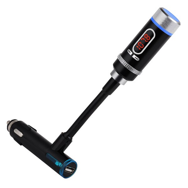 Mpow Streambot Bluetooth Wireless Handsfree FM Transmitter Car Kit