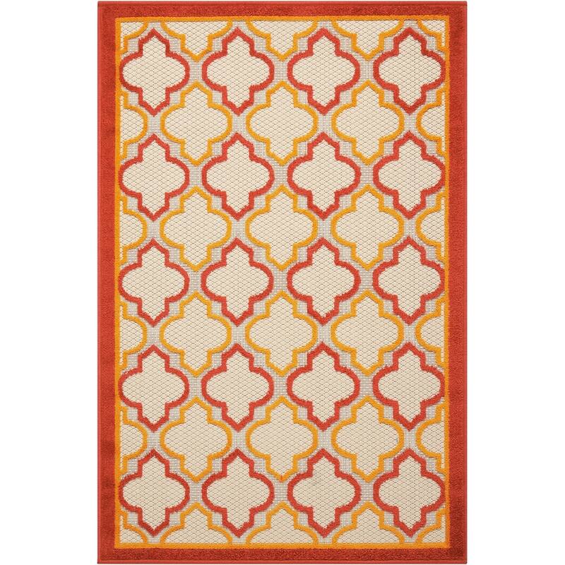 Nourison Aloha Trellis Indoor/Outdoor Area Rug