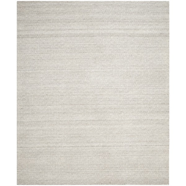 Safavieh Hand-Woven Kilim Ivory/ Graphite Wool Rug - 8' x 10'