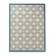 preview thumbnail 10 of 10, Nourison Aloha Trellis Indoor/Outdoor Area Rug 7'10" x 10'6" - Navy