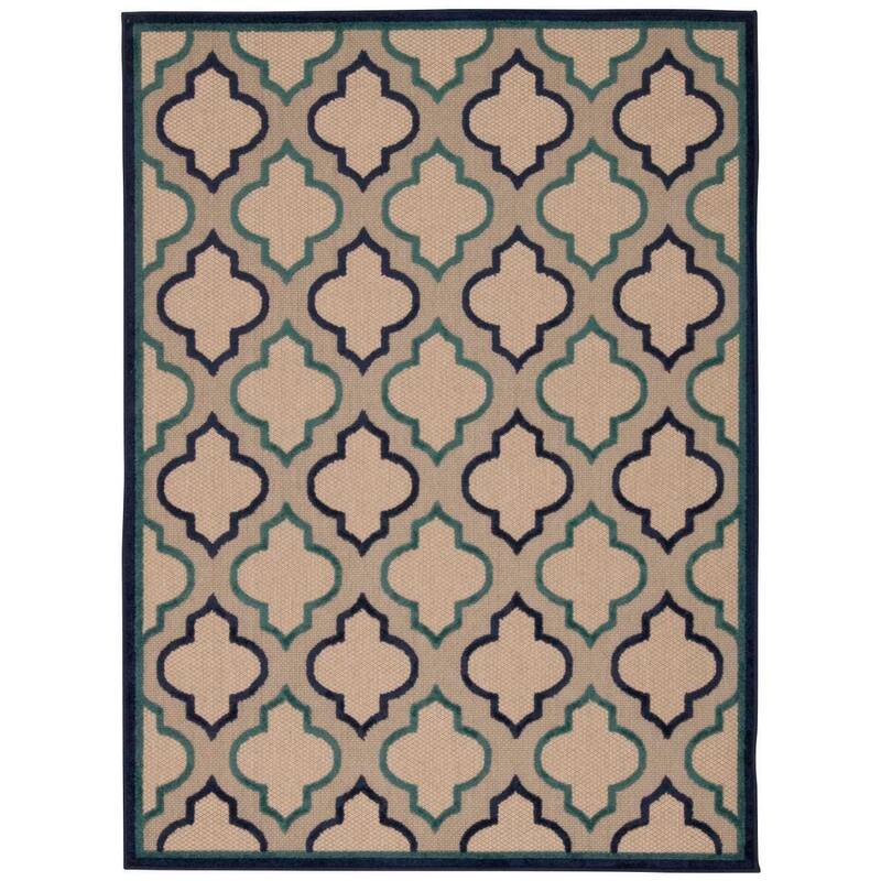 Nourison Aloha Trellis Indoor/Outdoor Area Rug