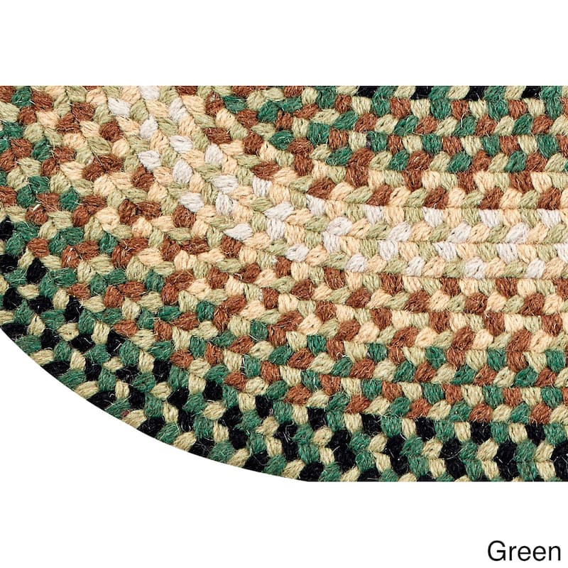 Better Trends Woodbridge Braid Reversible Indoor Area Utility Rug