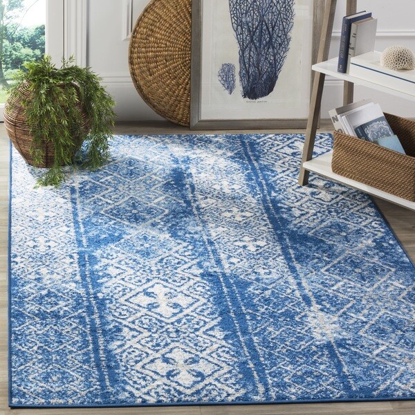 Safavieh Adirondack Vintage Boho Silver/ Blue Rug - 8' x 10'