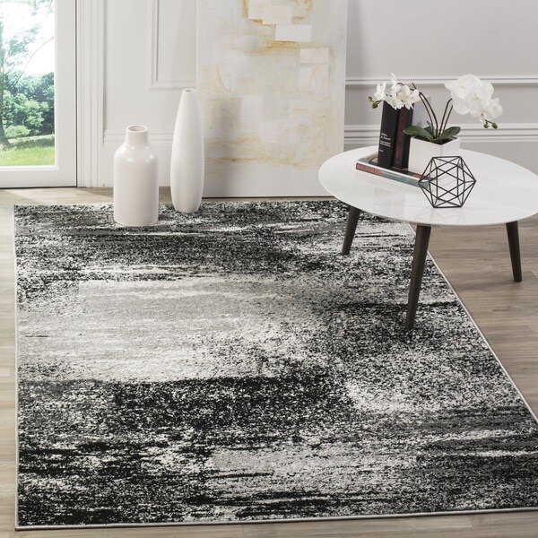 Safavieh Adirondack Modern Abstract Silver/ Multicolored Rug - 8' x 10'