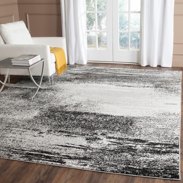 Safavieh Adirondack Modern Abstract Silver/ Multicolored Rug - 8' x 10'