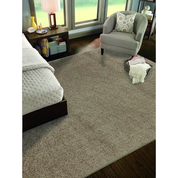 Porch & Den Red Oak Urban Retreat Modern Shag Tufted Rug - 8' x 10'