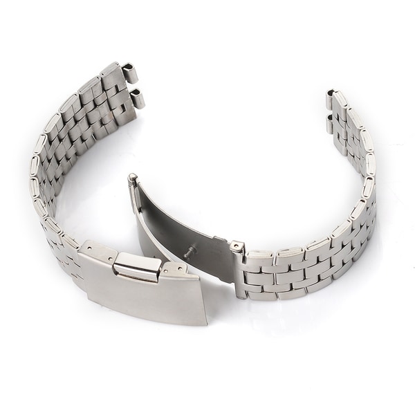 Patuoxun Steel Stainless Steel 20 mm Bracelet for Pebble Steel Smart