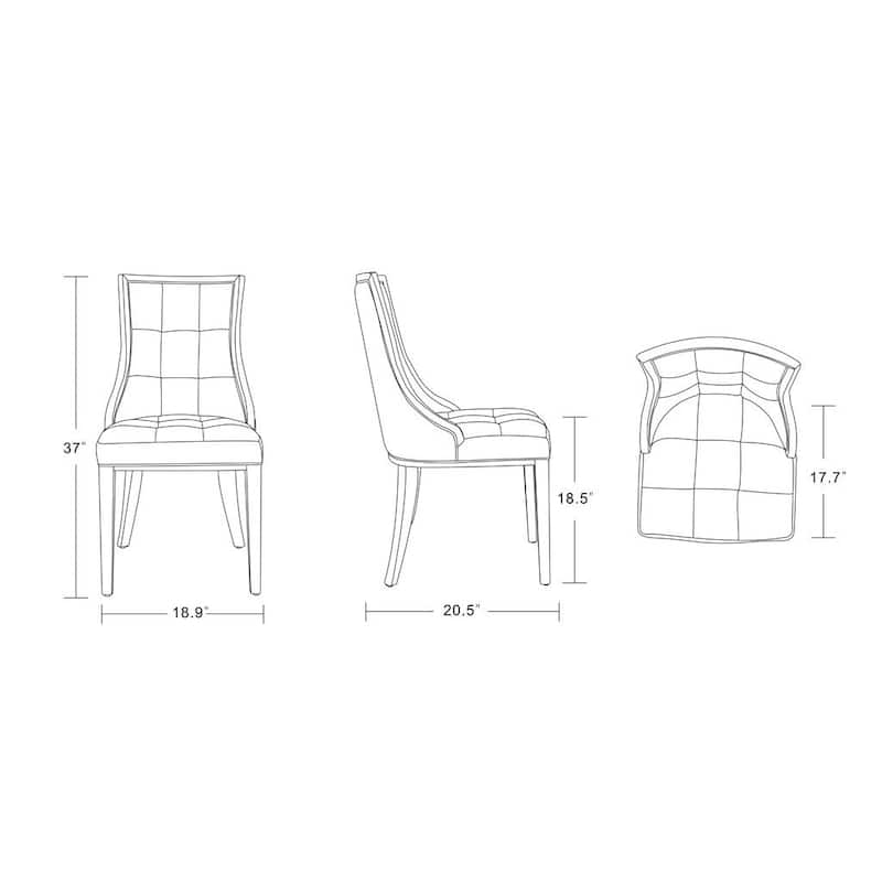 5th Ave Dining Chairs (Set of 2)