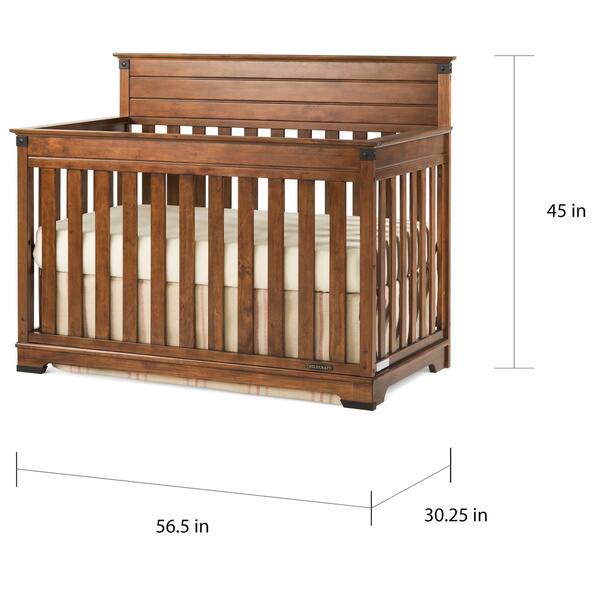 Shop Child Craft Redmond Coach Cherry 4 In 1 Convertible Crib