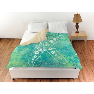 Shop Sponge Paint Starfish Duvet Cover On Sale Overstock