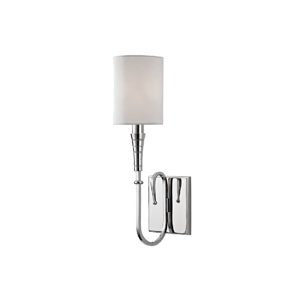 Hudson Valley Lighting Kensington 1 Light Wall Sconce Polished Hudson Valley Lighting Kensington 1 Light Wall Sconce Polished Nickel