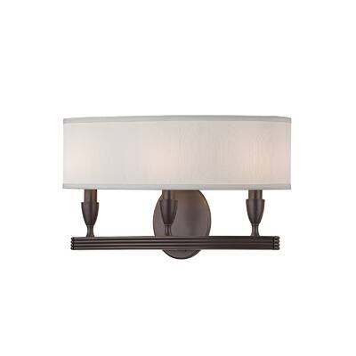 Hudson Valley Lighting Bancroft 3-light Wall Sconce, Old Bronze