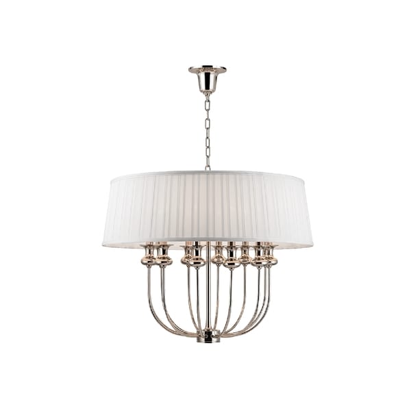 Hudson Valley Lighting Dutchess 1 light Small Pendant, Satin Nickel