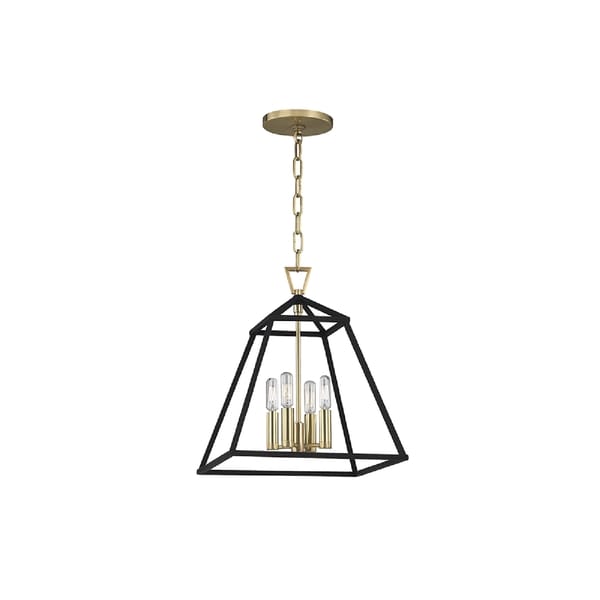 Hudson Valley Lighting Webster 4 Light Pendant Aged Br Hudson Valley Lighting Webster 4 Light Pendant Aged Br