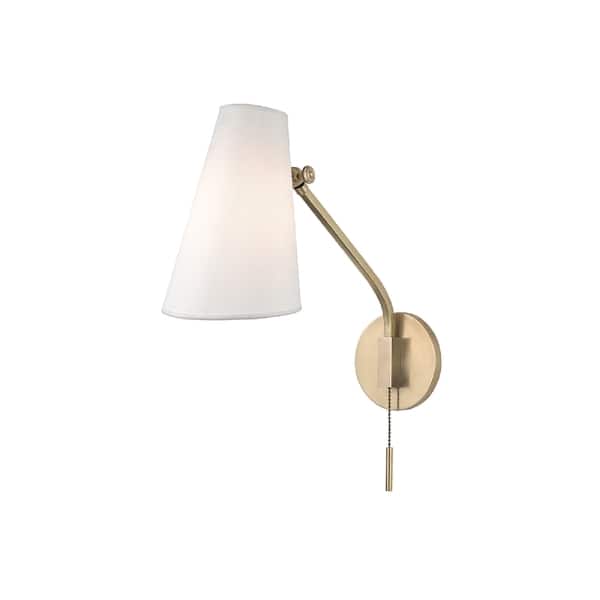 Hudson Valley Lighting Patten Swing Arm Wall Sconce Aged Lighting Patten Swing Arm Wall Sconce