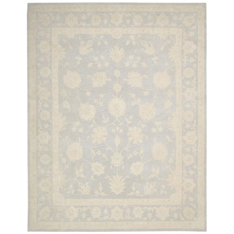 Nourison Zephyr Area Rug - 7'6" x 9'6" - Light Blue - Runner/Rectangle