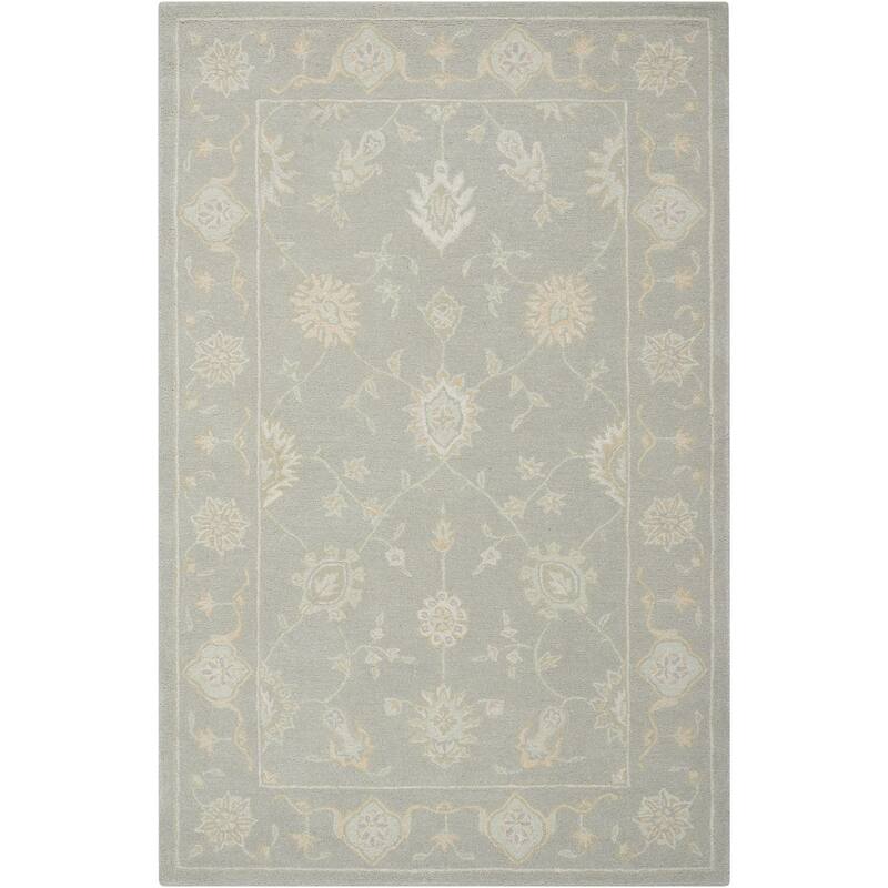 Nourison Zephyr Area Rug - 7'6" x 9'6" - Light Taupe - Runner/Rectangle
