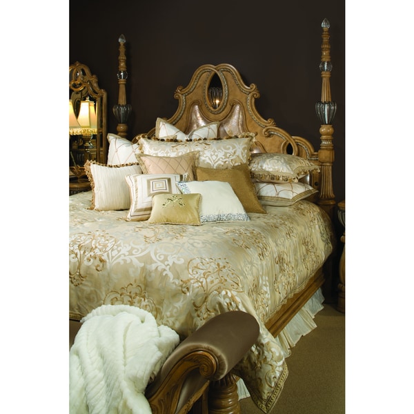 Madison Park Signature Carmichael 8 piece Charmeuse Comforter Set