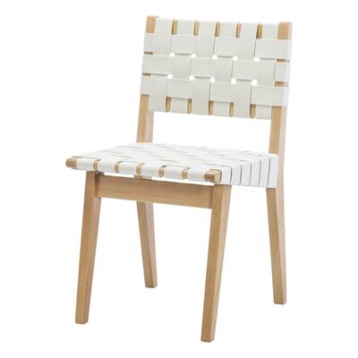 Handmade Design Tree Home Webbed Beech Wood Dining Chair (China)