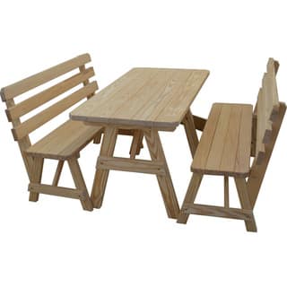 Pine Finish Outdoor Dining Tables Online At