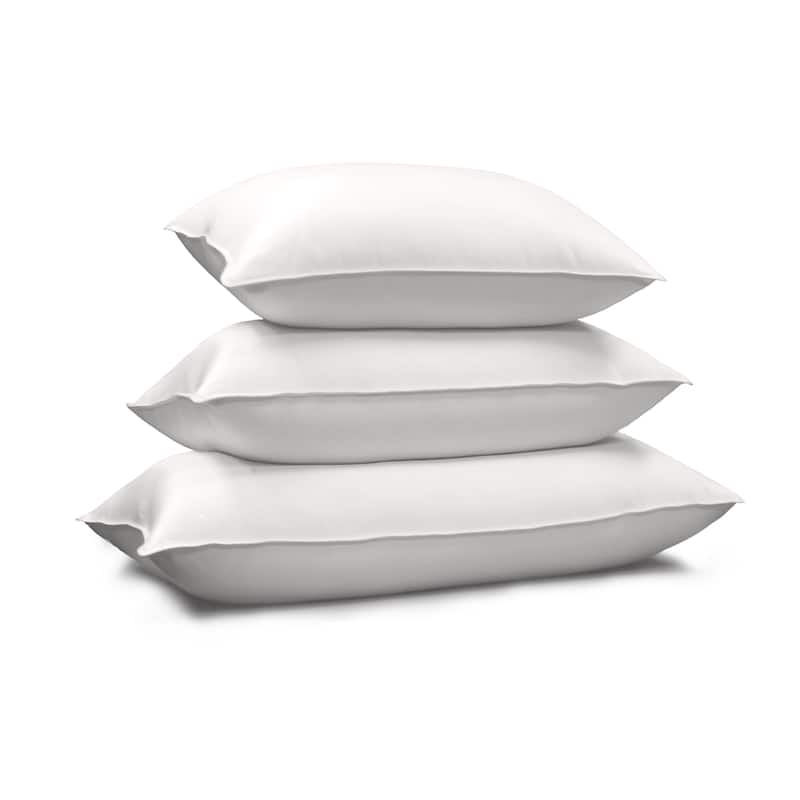 Hotel Grand 1000 Thread Count Pima Cotton Siberian White Down Pillow - Queen