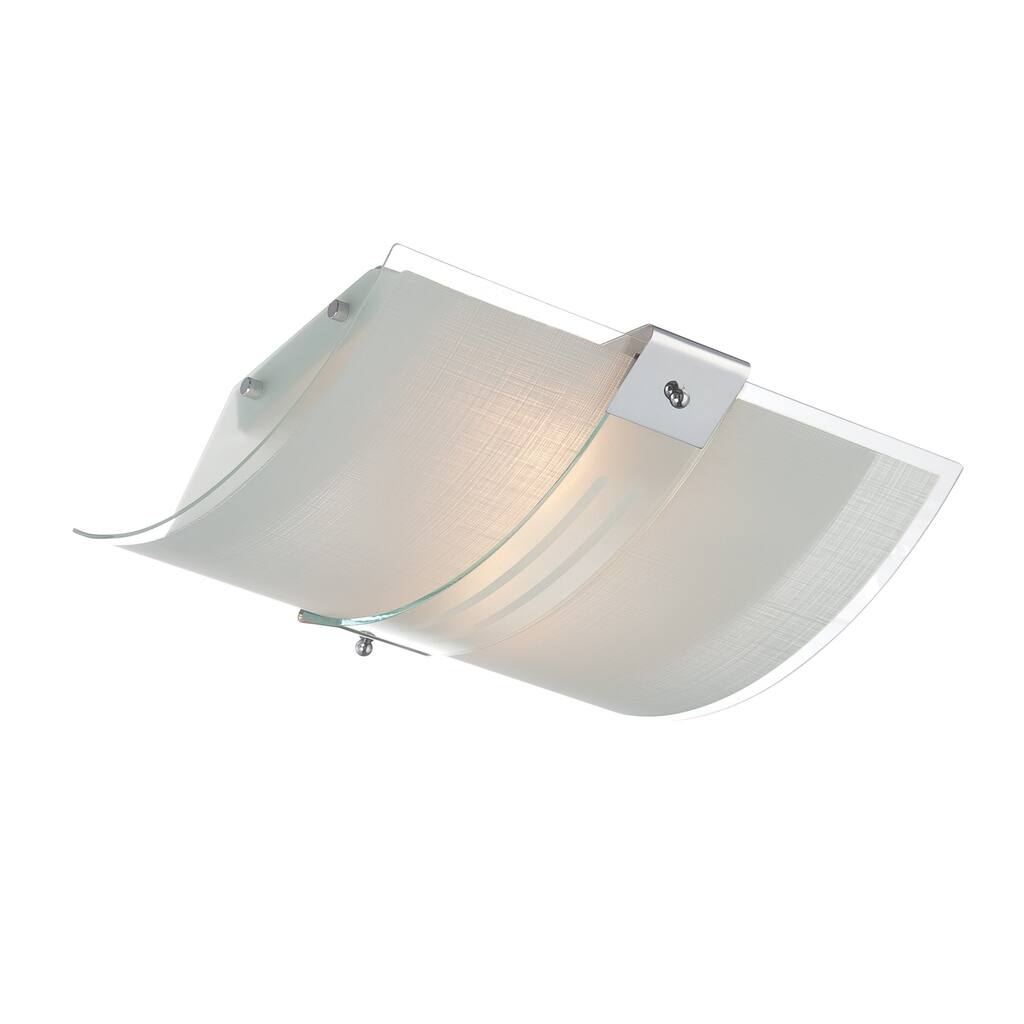 Lite Source Vincenzo 2-light Flush Mount