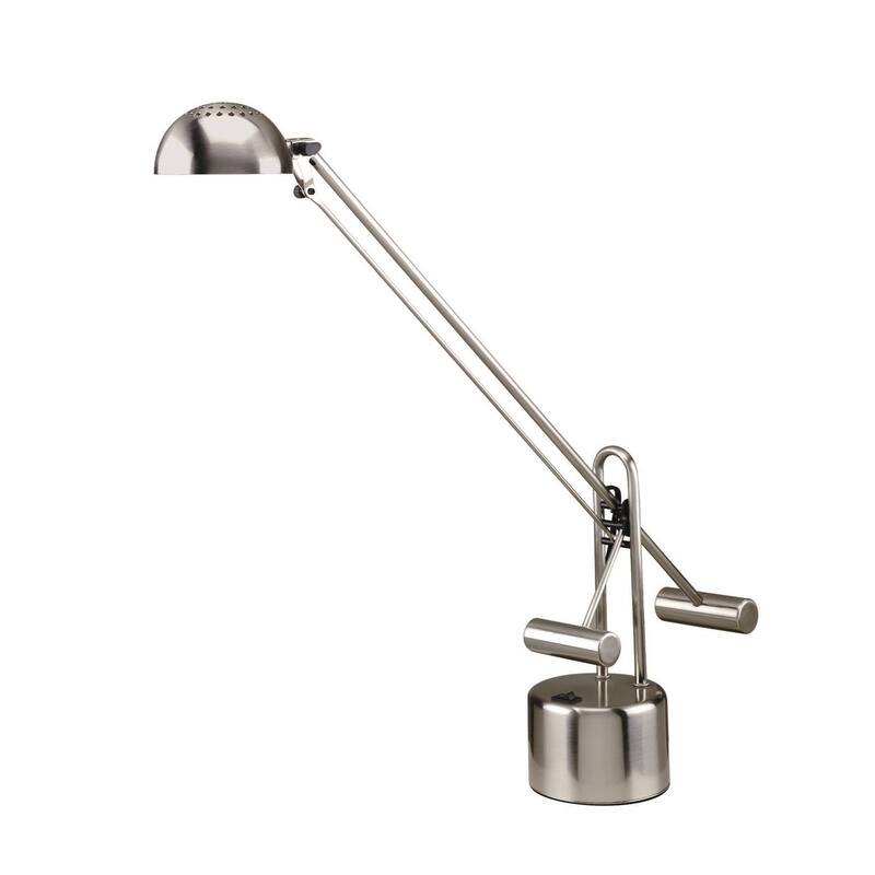 Lite Source Halotech Desk Lamp, Steel
