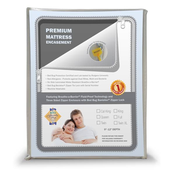Sleep Sync Premium Mattress Encasement White Bed Bath & Beyond