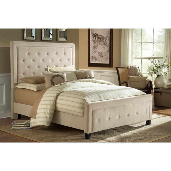 Hillsdale Furniture's Kaylie California King Buckwheat Upholstered Bed Set