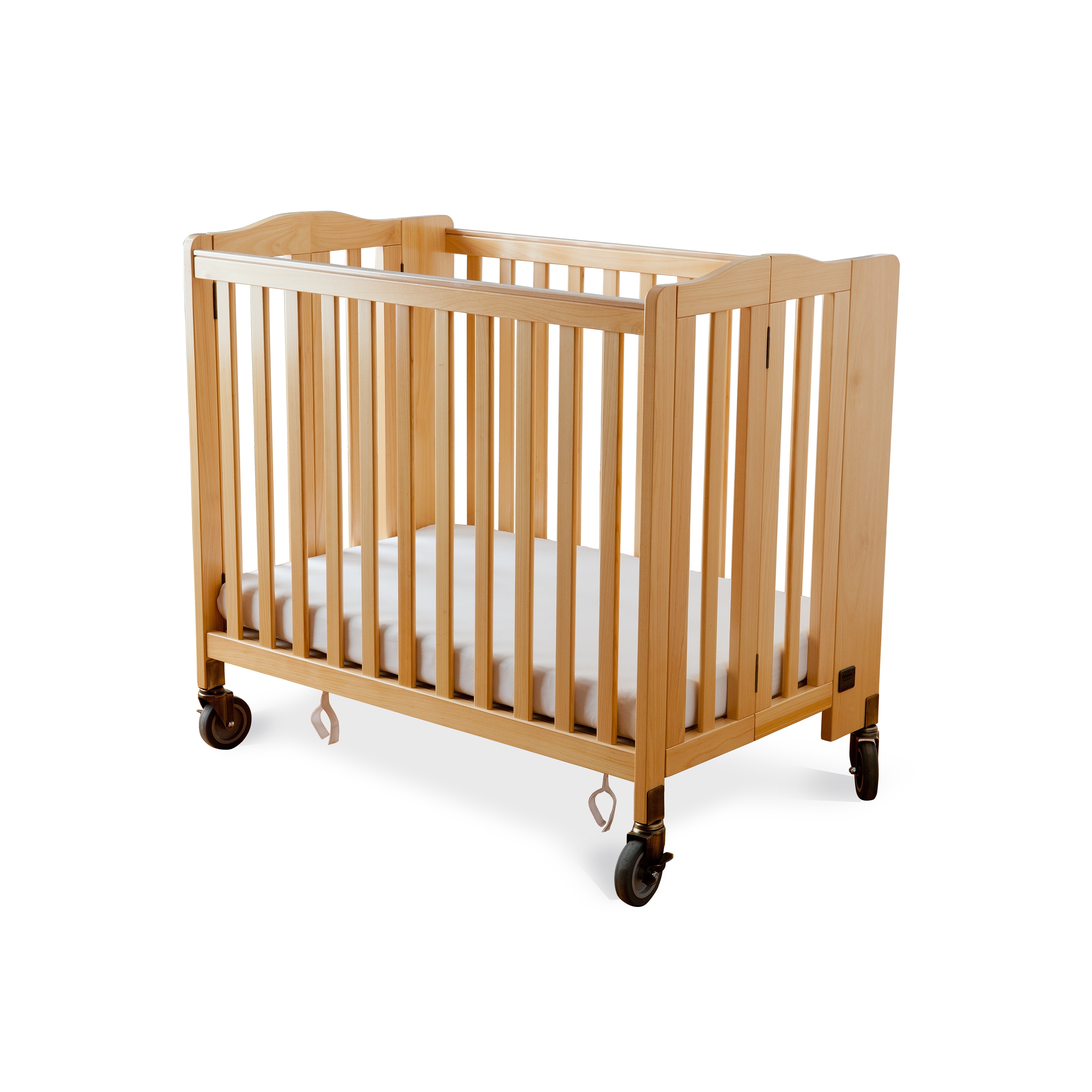 Shop Simmons Kids Childcare Natural Foldaway Crib Overstock