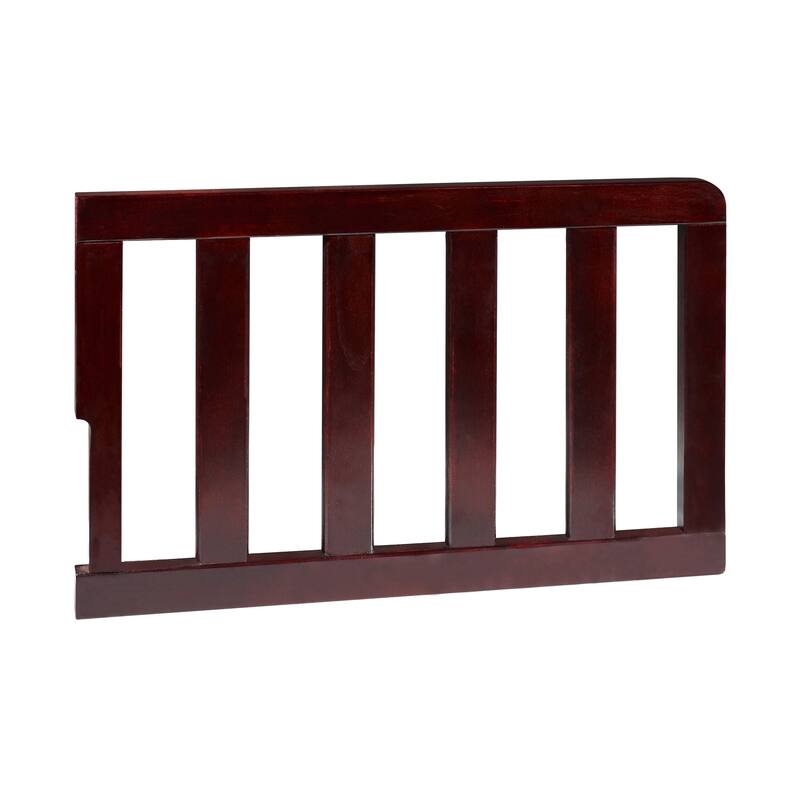 Delta Children Toddler Wooden Guardrail - Dark Chocolate