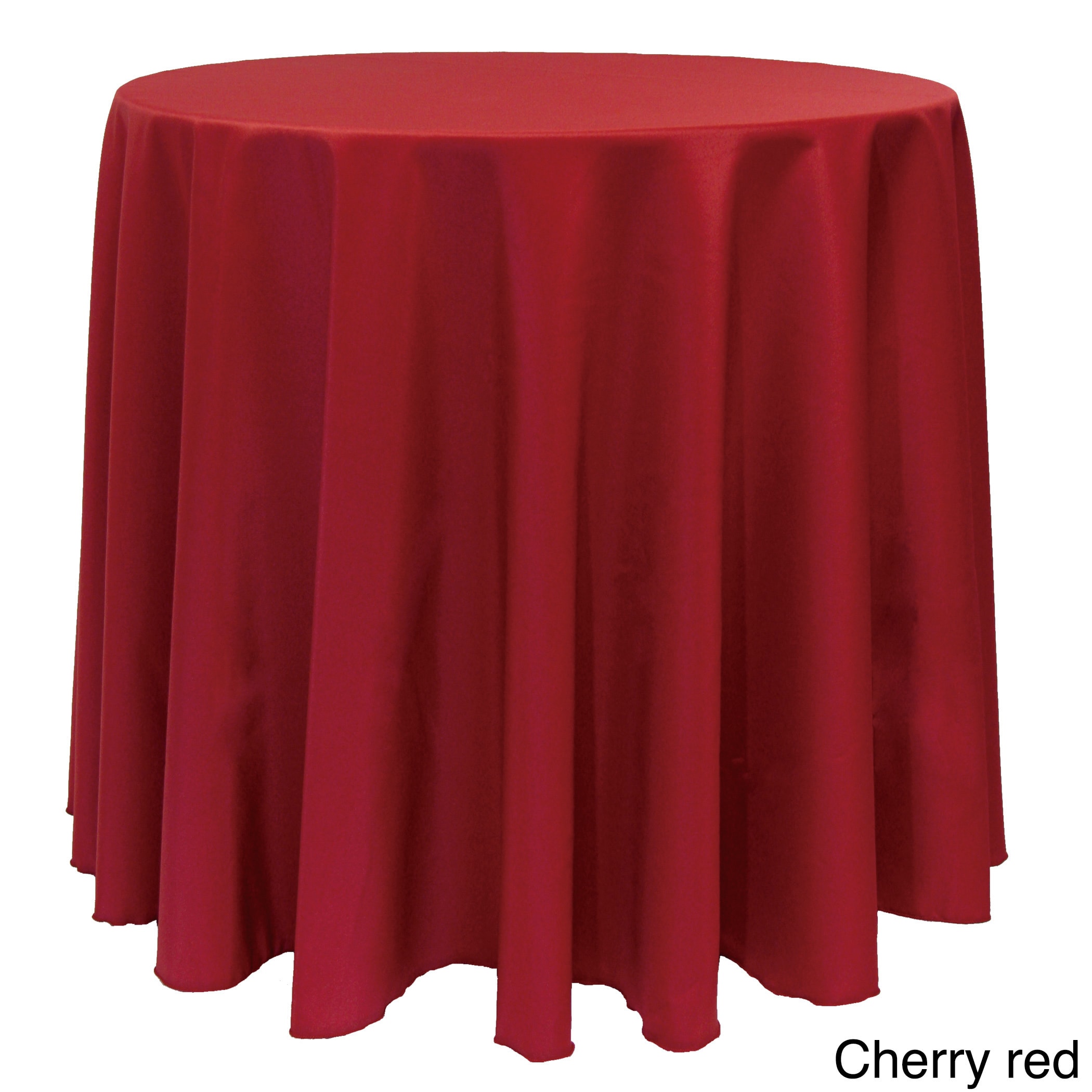 Vibrant Solid Color 90 Inch Round Tablecloth Solid Color 90 Inch Round Tablecloth