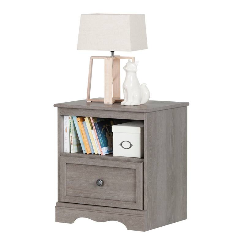 South Shore Savannah 1-Drawer Nightstand