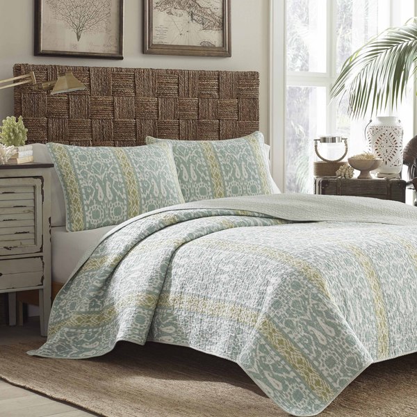 Shop Tommy Bahama Paradise Ikat 3-piece Quilt Set - Free Shipping Today ...