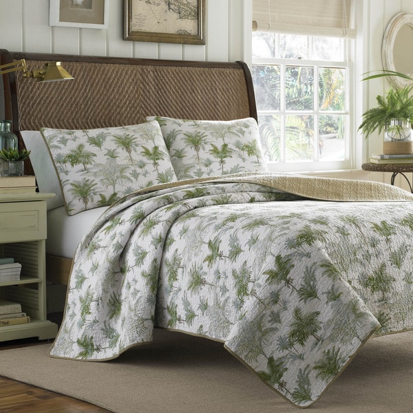 Tommy Bahama Anglers Isle Breeze 3-piece Quilt Set - Overstock - 10223136