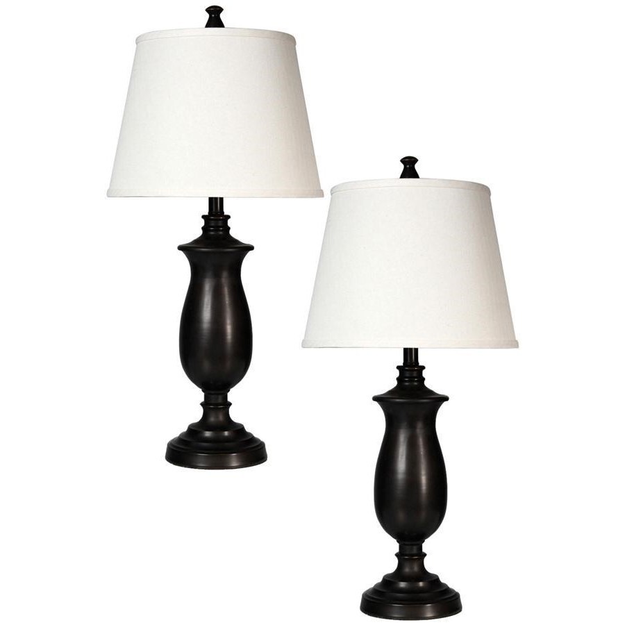 end table lamps set of 2