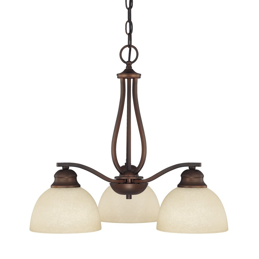 Stanton 3-light Burnished Bronze Chandelier - Chandeliers For Bedrooms by Overstock.com