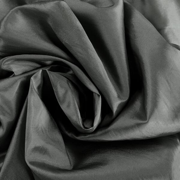 Shop Exclusive Fabrics Grommet Blackout Faux Silk Taffeta 120 Inch