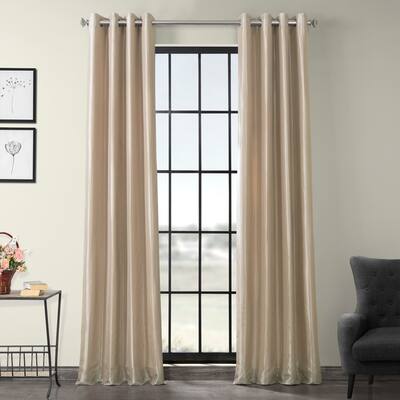 Buy Beige Modern Contemporary Curtains Drapes Online At
