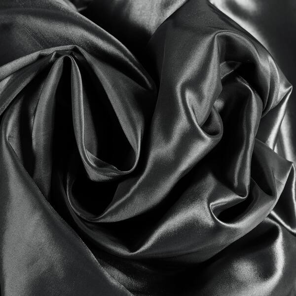 Shop Exclusive Fabrics Grommet Blackout Faux Silk Taffeta 120 Inch