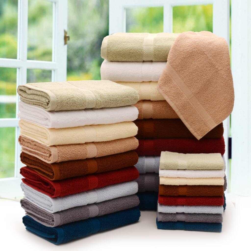Cheer Collection 6-piece Luxurious 650 GSM Towel Set