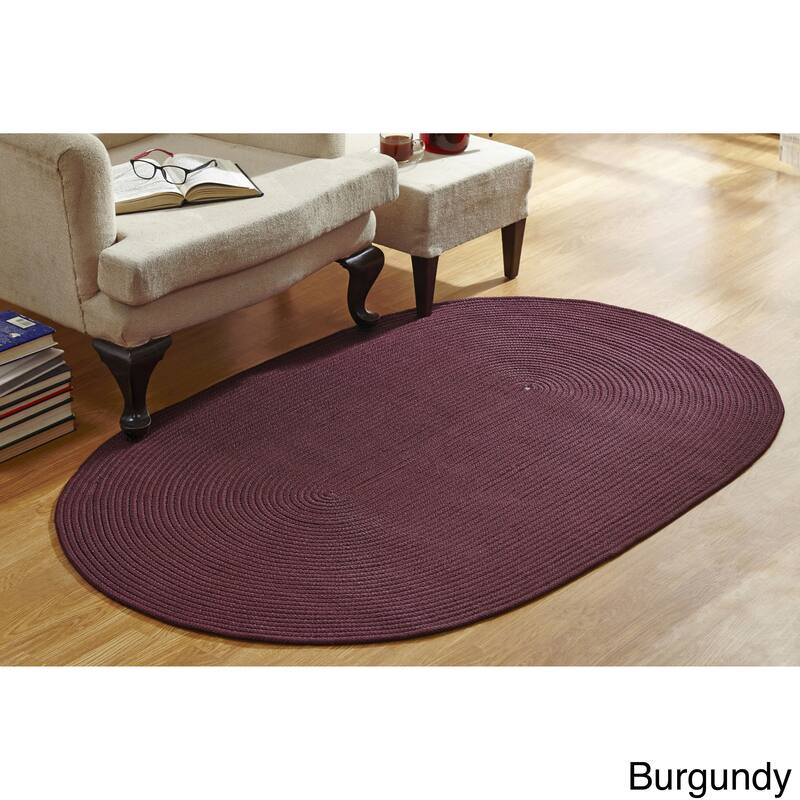 Better Trends Country Braid Collection 2-Piece Set Durable & Stain Resistant Reversible Chair Pads with Ties