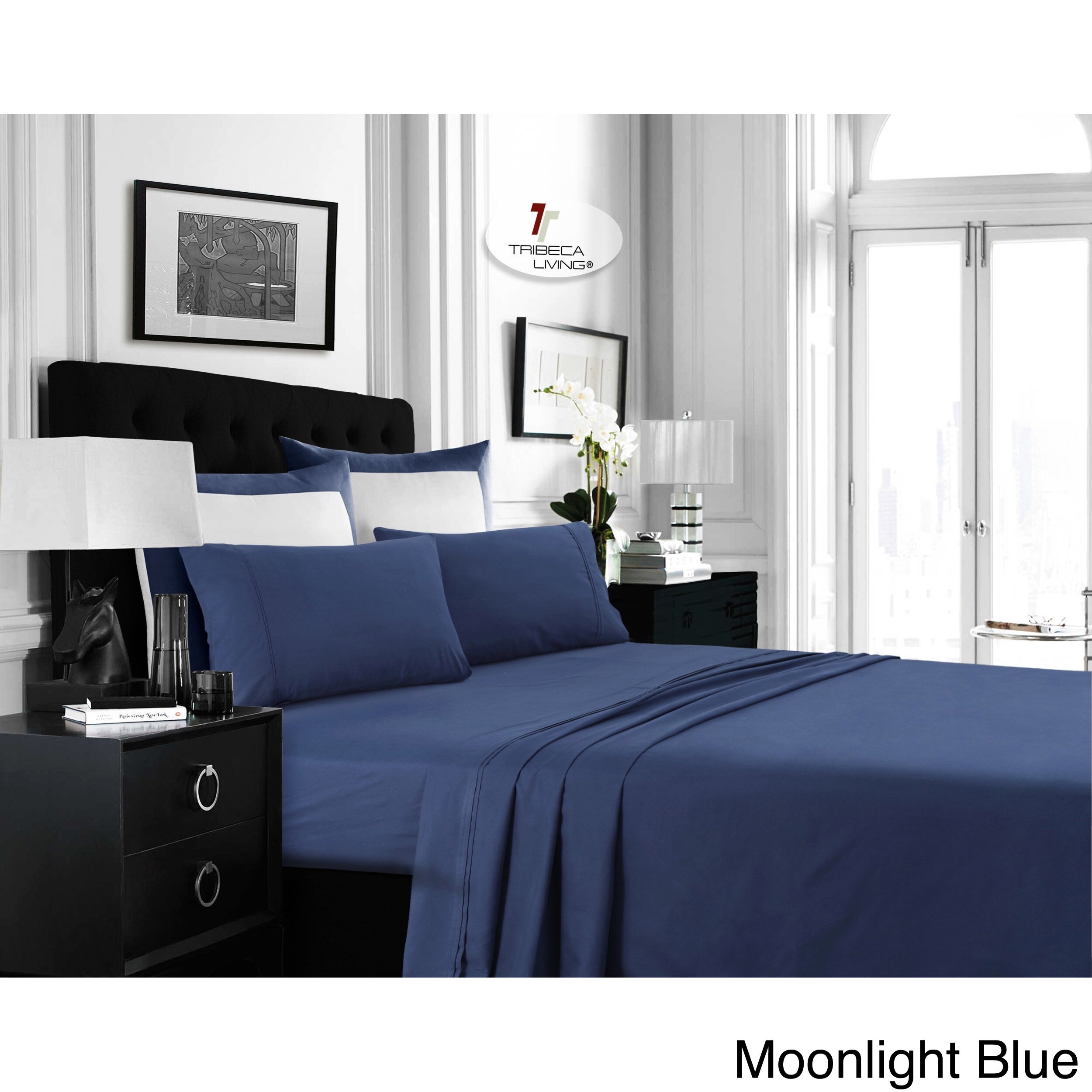 Extra deep single double king super king size fitted sheet 16 inch 40cm easycare