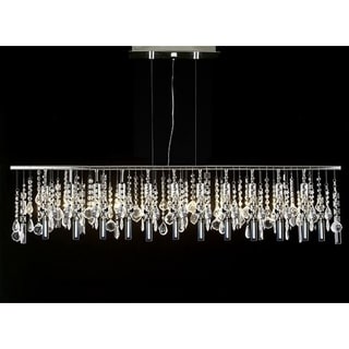 Contemporary Modern Linear Crystal 11-light Chandelier