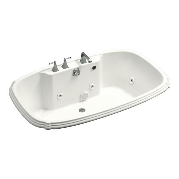 Shop Kohler Portrait 5.5 Foot Whirlpool Tub with Center ...